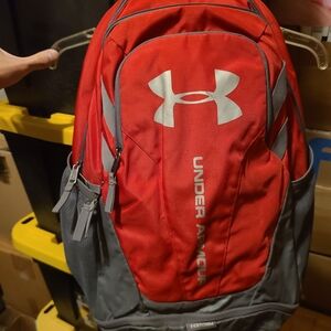 Under Armour Red and Gray Men's Backpack
